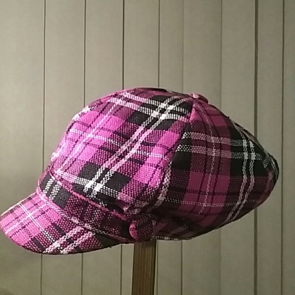 Hot pink hat